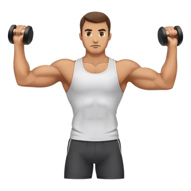 man Kettlebell Exercises sticker