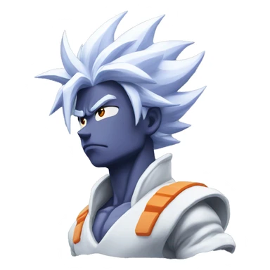 ultra instinct pensive sticker