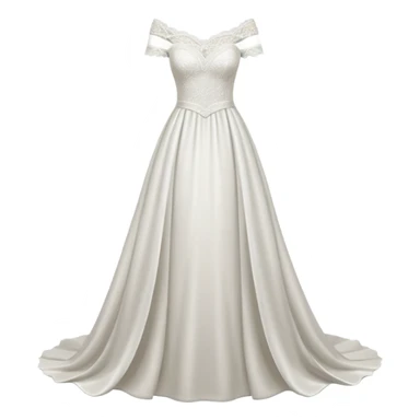 make a wedding  Dress sticker