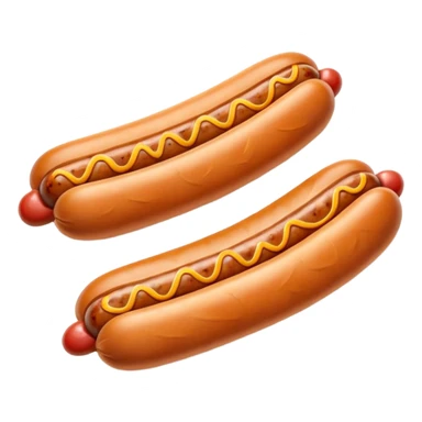 love-shaped sausages sticker