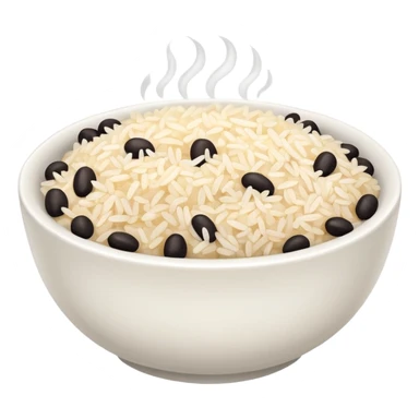 rice with beans sticker