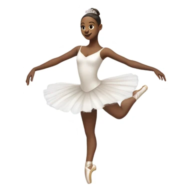 swan lake ballerina dancing sticker