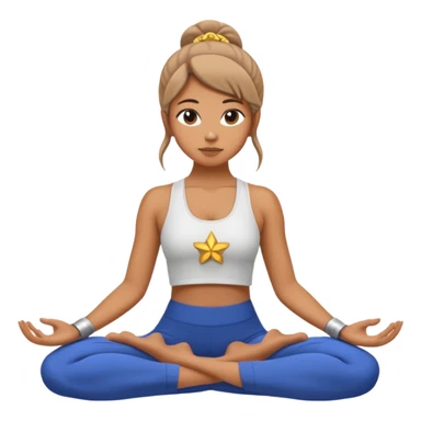 A 6 7 yoga Star Wars sticker