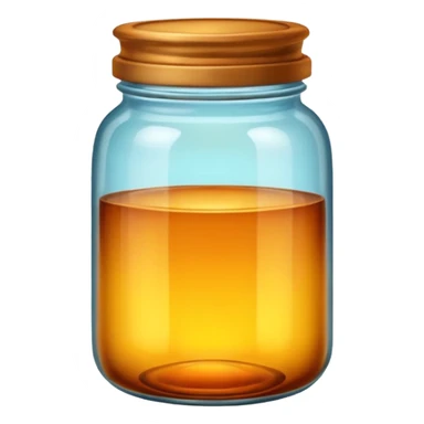 Amber jar  sticker