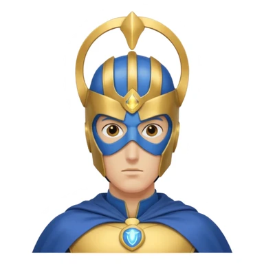 doctor fate with cape and helmet sticker