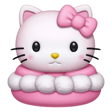 Hello kitty squish mellow  sticker