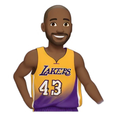 Kobe fade away sticker