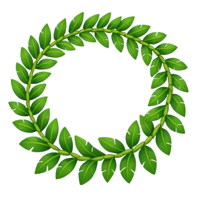 Ti leaf lei  sticker