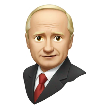 Vladimir Poutine qui pleure sticker
