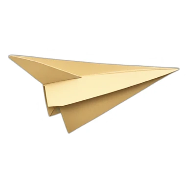 origami paperplane sticker