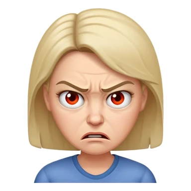 Angry mom sticker
