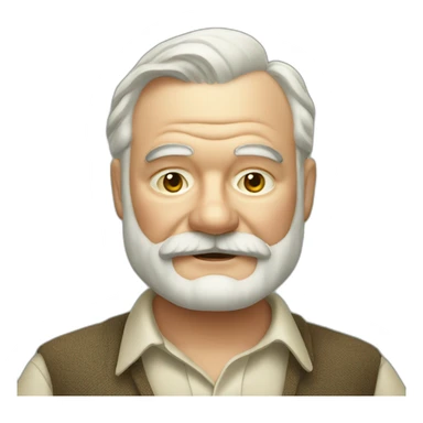 Ernest Hemingway sticker