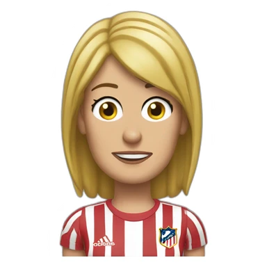 ms burns simpsons atlético madrid sticker