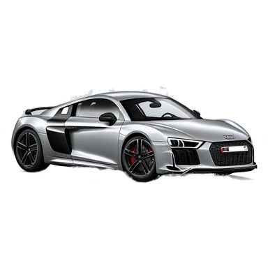 Une audi r8 Abt Xgt sticker