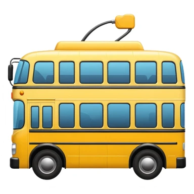 Crea un emoji de transporte público sticker