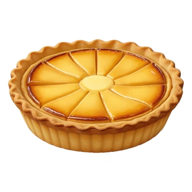 I want a Portuguese custard tart emoji sticker