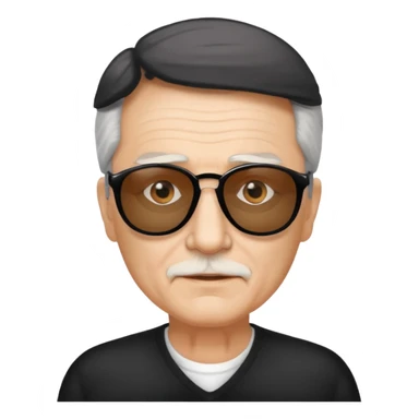 67 with eyes and sunglasses  sticker