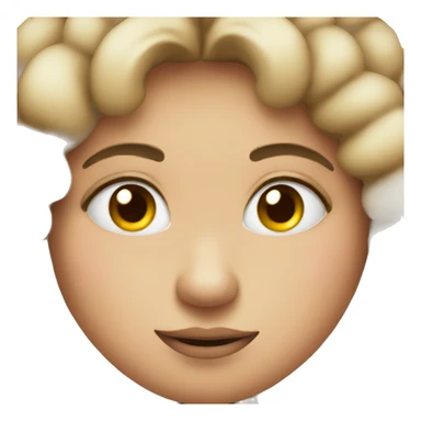 puffed cheeks  sticker