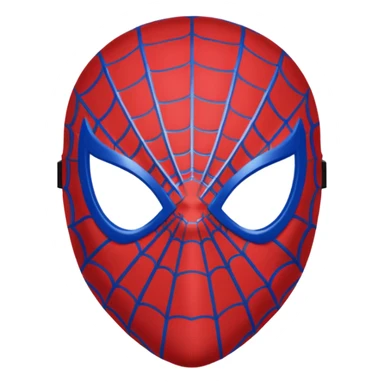 Spiderman maskemoji sticker