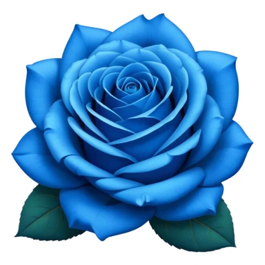 Blue roses sticker
