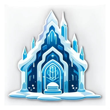 Ice Iglo Hotel sticker