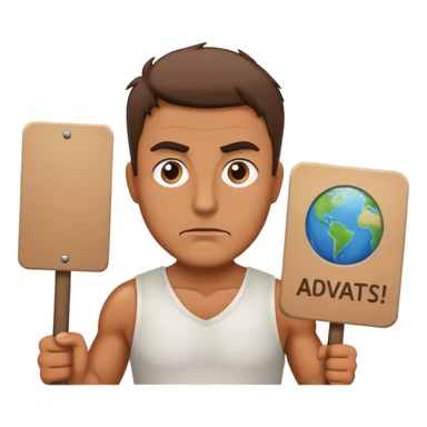 climate activist climate activist man sticker