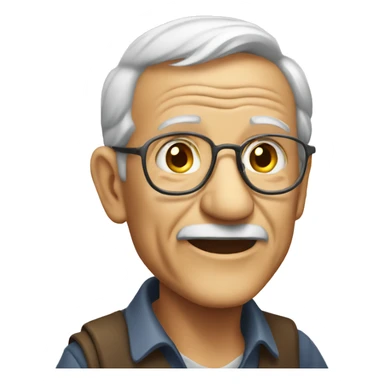 winning old man sticker