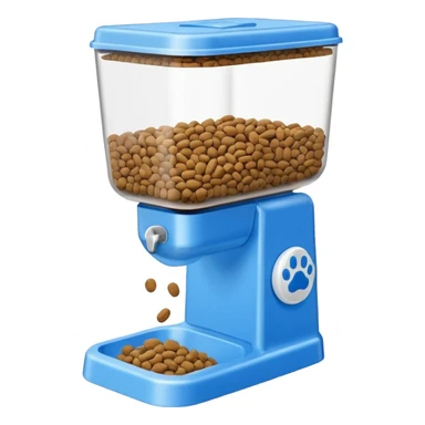 dog food dispenser sticker