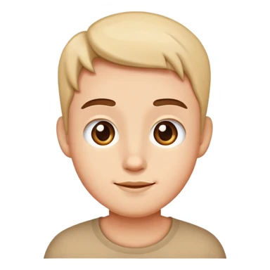 Number 1 as a cute character, personified number sticker