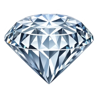White diamond sticker
