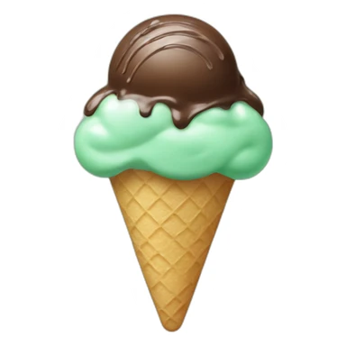 mint-chocolate-icecream sticker
