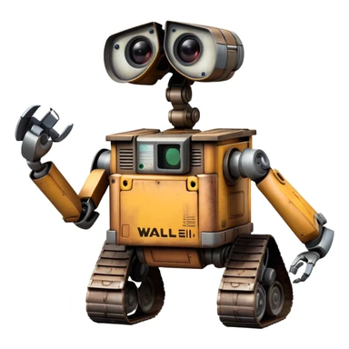 WALL-E robot sticker