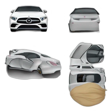 Mercedes cls300amg2023 sticker