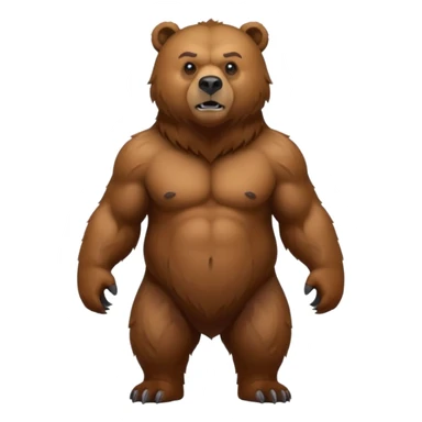 Grizzly bear sticker