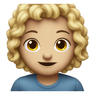 Kissing winking face with no heart sticker