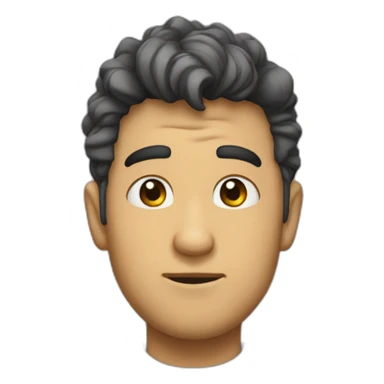 gordo caindo sticker