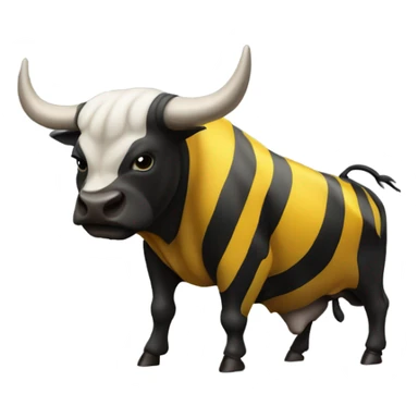 Bumblebee bull sticker