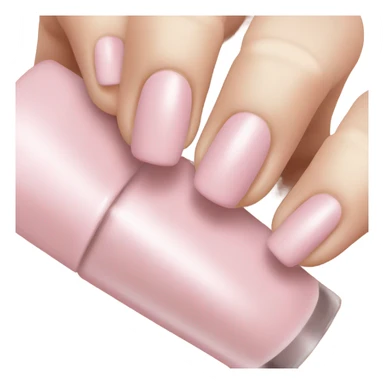 Light pink nails sticker