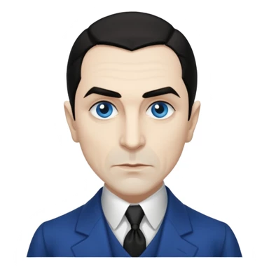 Bela Lugosi blue eyes sticker