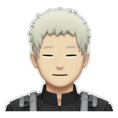 Gojo satoru jujutsu kaisen sticker