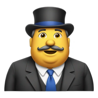 fat banker sticker