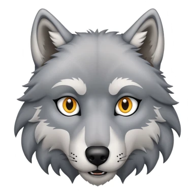 Loup sticker