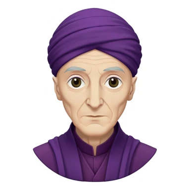Quirinus Quirrell from harry potter sticker