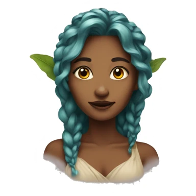 Beautiful fae woman sticker
