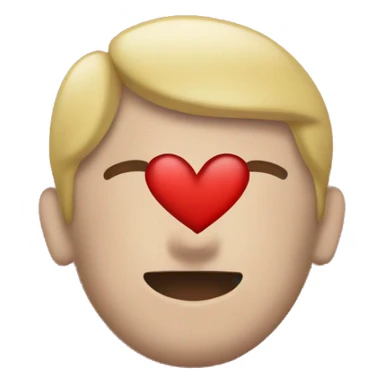 L+M  in einem rotem Herz sticker