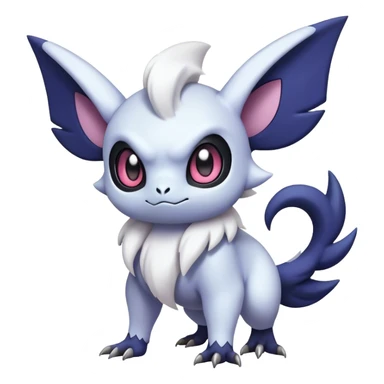 Edgy Cool Cute Kawaii Noibat-Absol-Pokemon Full Body sticker