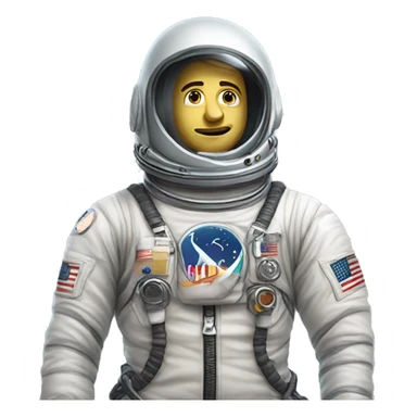 Joseph Cooper in spacesuit sticker