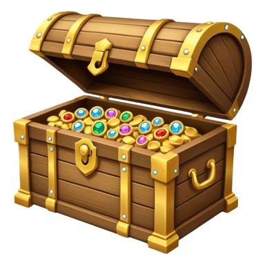 cofre abierto sticker