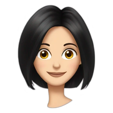 courteney cox sticker