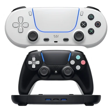 generate me a high quality ps5 sticker